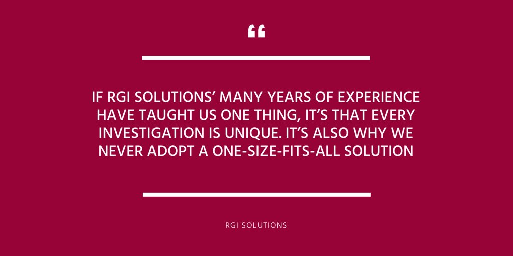 RGISolutionsUK's tweet image. #investigation #unique #rgisolutions #WednesdayWisdom