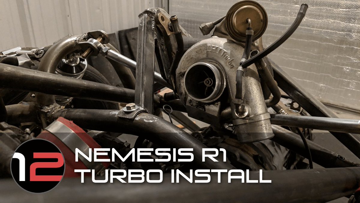 Latest video of the Nemesis R1 turbo mount fabrication is up! youtube.com/watch?v=MQeB3s…