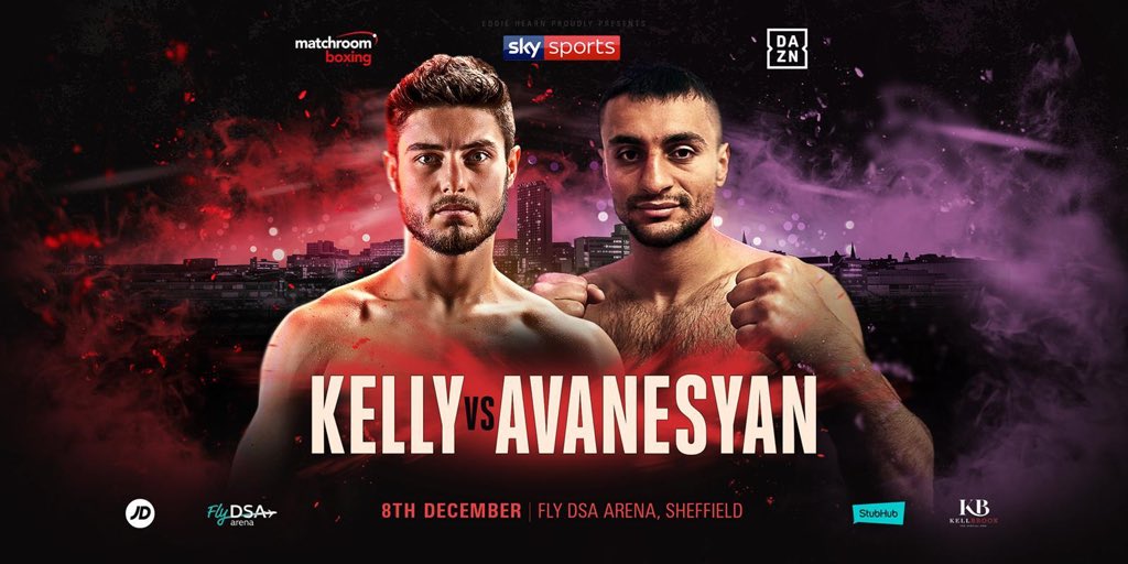 EddieHearn's tweet photo. Now things get real! @JOSHPBK faces @DavidAvaBoxer Dec 8 on the @SpecialKBrook card from @SheffieldArena live on @SkySportsBoxing and @DAZN_USA 🔥 https://t.co/uWGcRCEMII