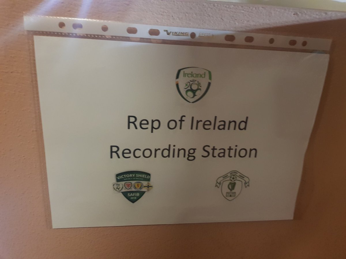 Day 2 of Victory Shield in Tralee @Kerry_DL
First match today is
@FAIreland v @Cymru

Best of luck to everyone involved. 

#IRLU16