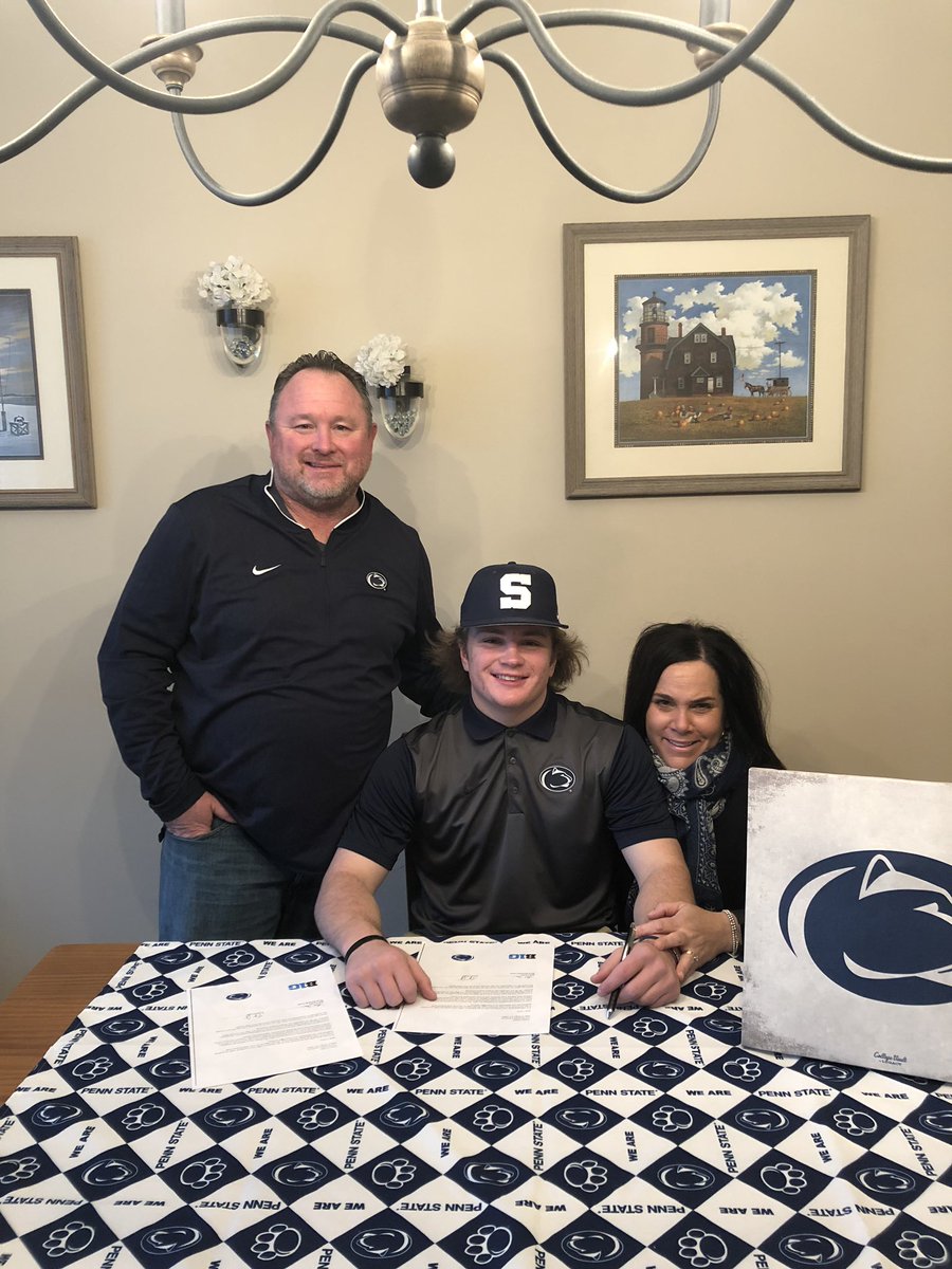 Proud of you <a href="/t_cooper16/">Tyson Cooper</a>!!! Remember, it’s about the journey, not the destination! Although <a href="/penn_state/">Penn State</a> is an amazing destination! #LTFF 👊⚾️🔵⚪️
