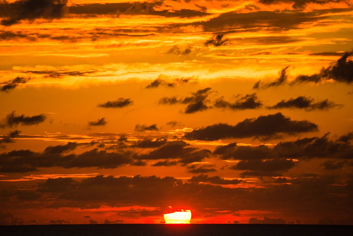 Si piensa que las puestas del sol son maravillosas en el verano, tendrá que ver la belleza natural de las de invierno. ¡Simplemente preciosas! 🌅