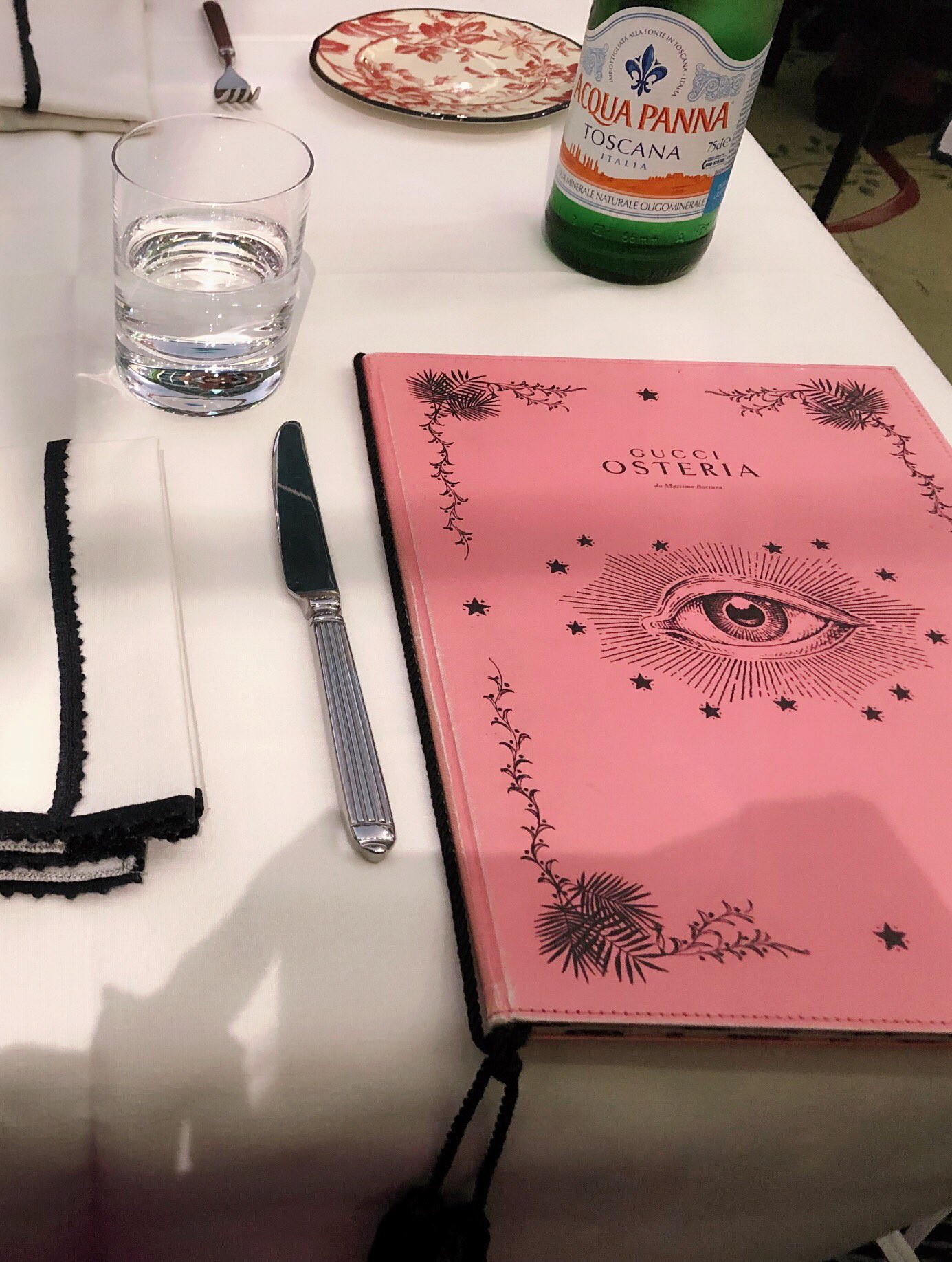 Gucci 2025 garden menu