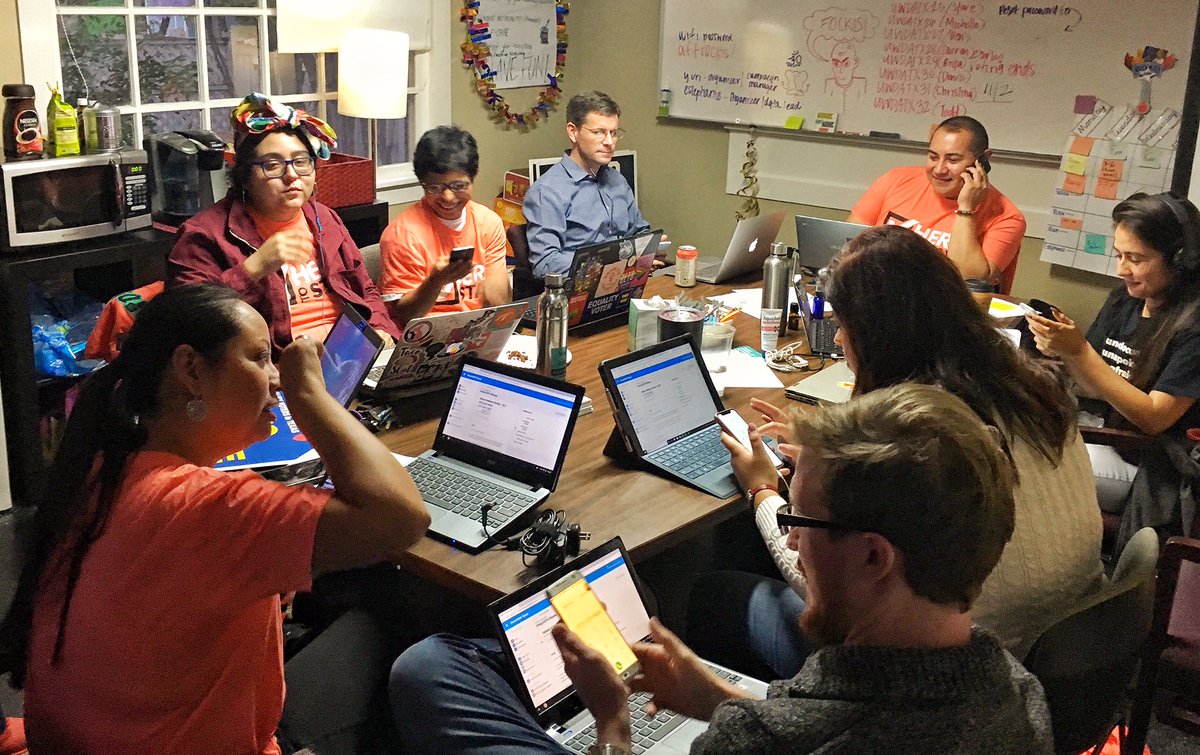 HRC's on the ground in Austin, Texas, to turn out the vote for pro-equality candidates.