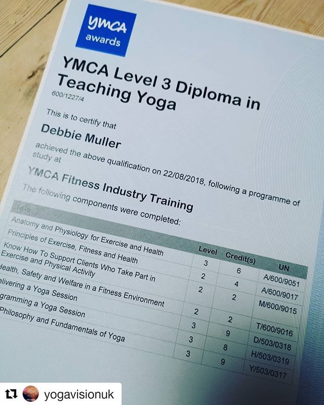 A little repost from my yoga account. My qualification certificate finally arrived today!! #Repost @yogavisionuk (@get_repost)
・・・
Hurrah look what arrived today in the post!! #yogateacher #ymcafit #ymcafityogis #newventure #yogaprofessionals ift.tt/2Qg011V