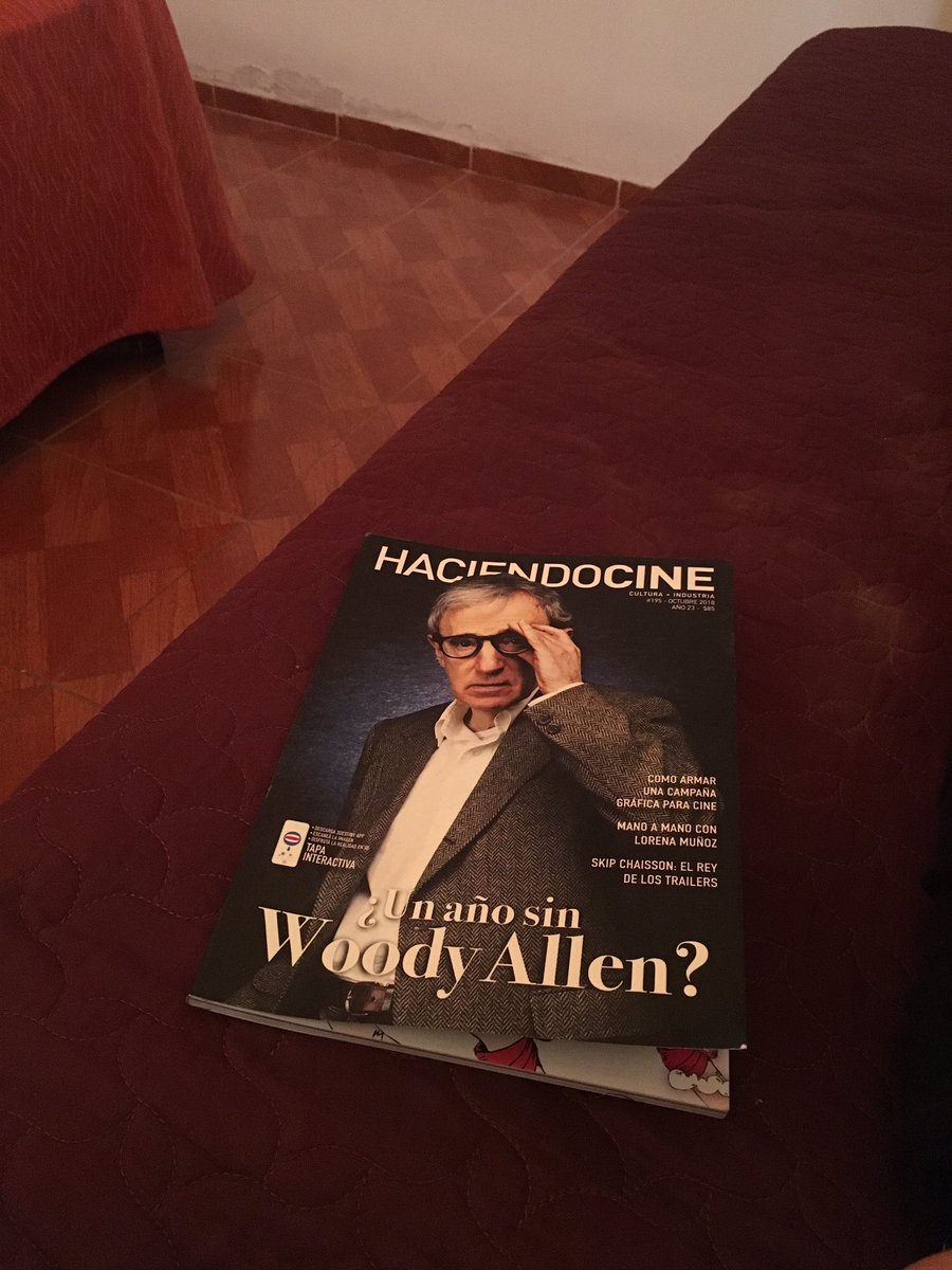 Me tope con la nueva <a href="/HaciendoCine/">Haciendo Cine</a> . Me llamo la atención su nuevo tamaño (para bien), pero aún más su contenido (para mejor aún). Notas extensas, diversas... ojalá recupere algo del espíritu de sus míticos primeros números de los q tanto aprendí y me inspiraron.