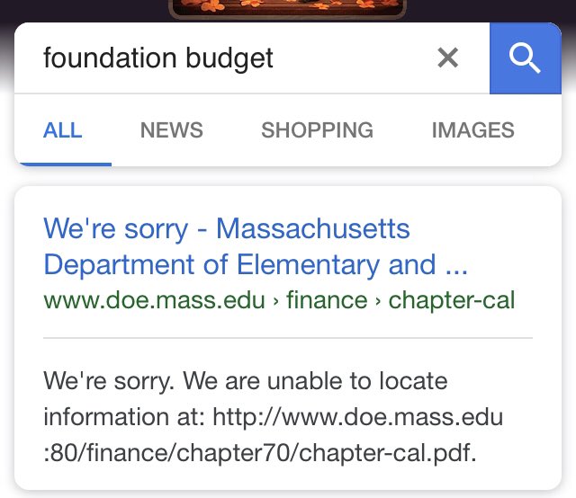 TracyNovick's tweet image. Actual Google result 
#MAEdu #FBRC #Notmakingitup