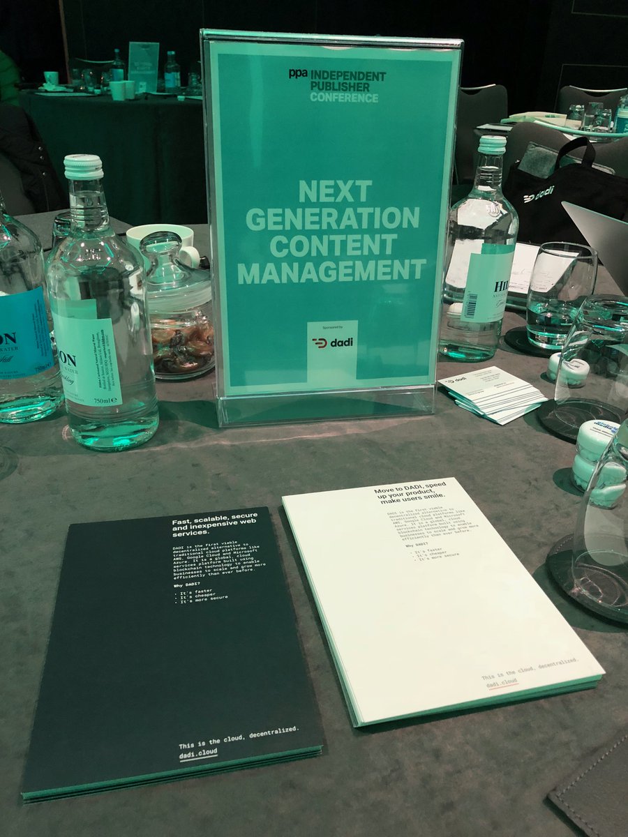 Talking next-gen #cms over breakfast with <a href="/eduardoboucas/">Eduardo Bouças</a> and <a href="/jimlambie/">James Lambie</a> at the <a href="/PPA_Live/">PPA</a> Independent Publisher Conference in London. If you’re a publisher with great digital ideas, get in touch and see how <a href="/dadi/">DADI</a> can help.