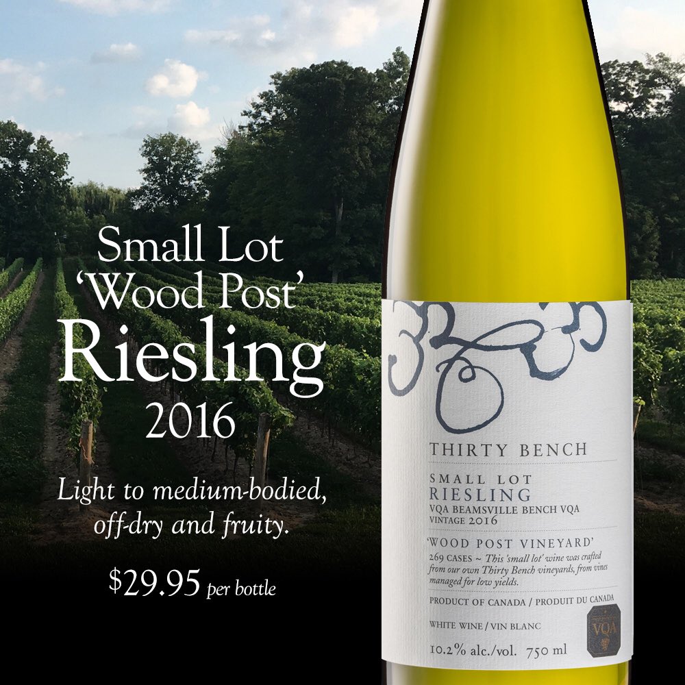 Thirty Bench Winery On Twitter Thirtybench Small Lot Wood Post