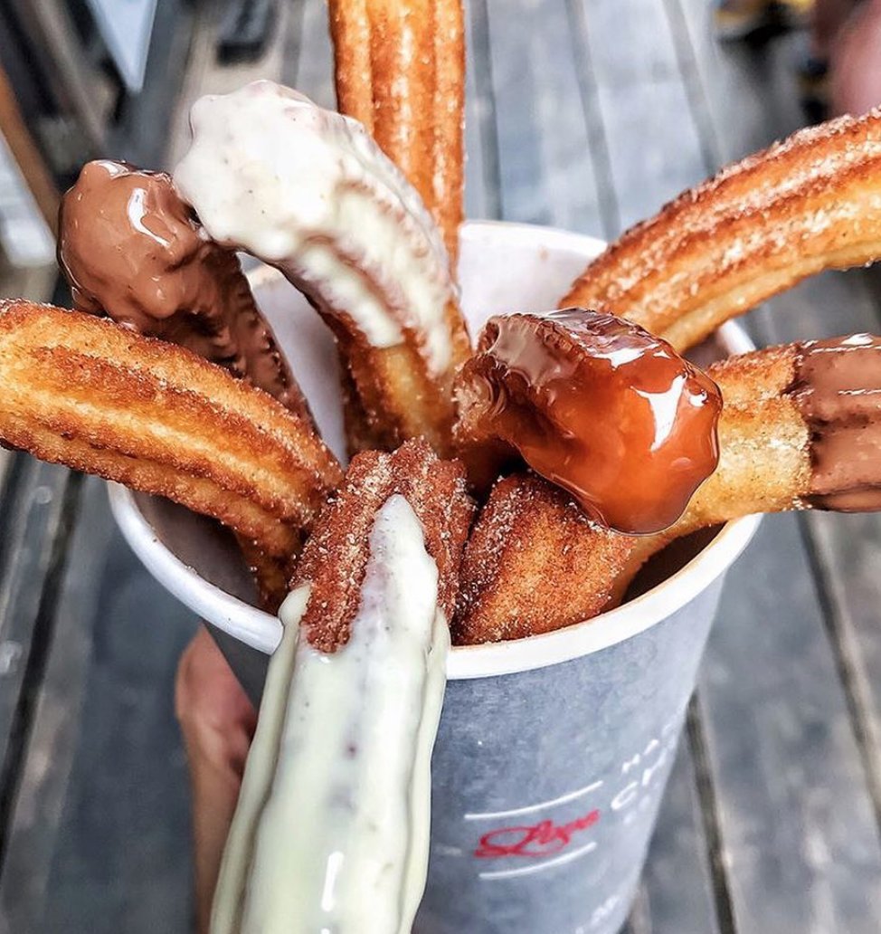 Winter warmer time, in chocolate n churros form. @lovechurrosuk will always have a piece of our hearts. Find them at <a href="/PopBrixton/">Pop Brixton</a>.
