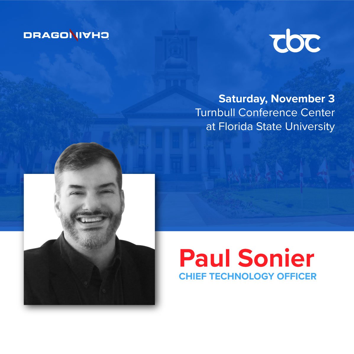 dragonchain's tweet image. Paul will be bringing his experience in the #blockchain industry to  @CollegeBChain at @floridastate, presenting on Hybrid Blockchain and Identity. Learn more about the program and how it is advancing blockchain education at collegeblockchain.org