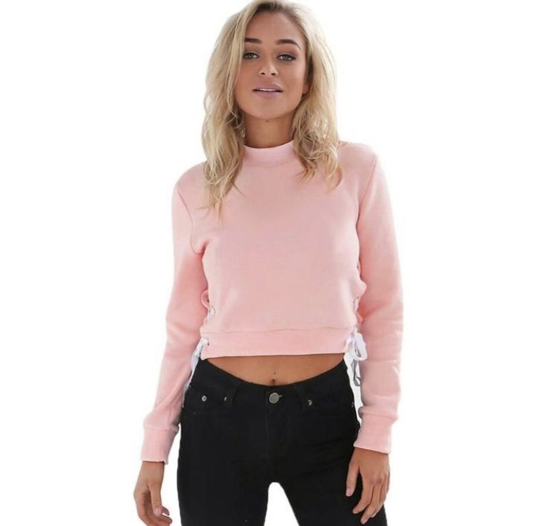 Our ‘Keep me warm crop top sweatshirt’ is a must this season!😍 Shop Now!
