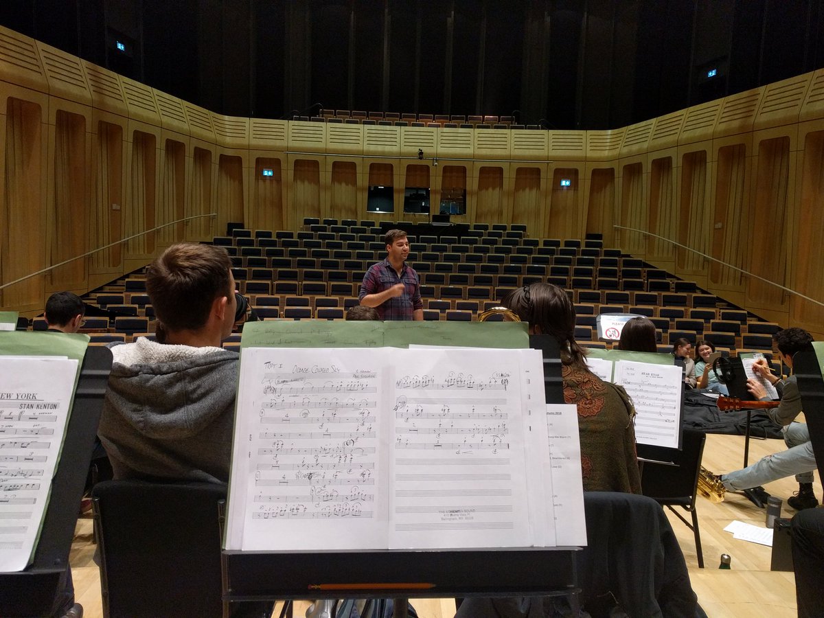 Going to be playing some absolute bangers with #rwcmd #bigband tonight