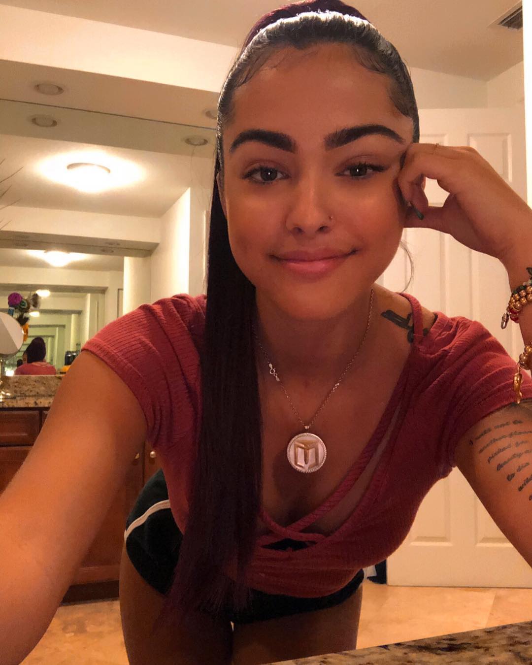 TW Pornstars - 2 pic. Malú Trevejo. Twitter. A galaxy in her eyes but a