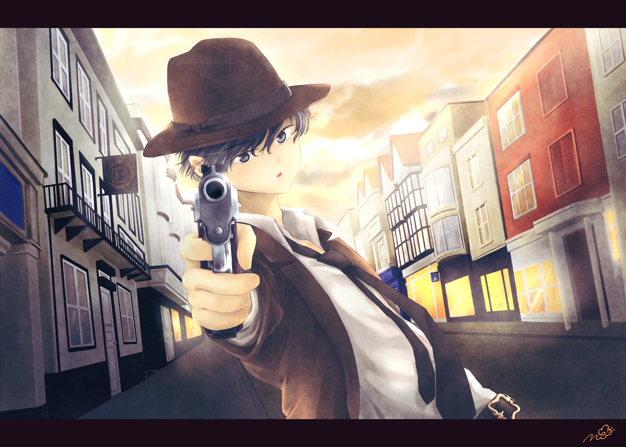 春乃くさばな マフィアなグレアムもきっとかっこいいと思う ボスがいいかカポがいいかドンがいいか 悩む マフィア はみだしっ子 グレアム Illustration Drawing Draft Doodle 絵 イラスト T Co Xbxdwsocnd Twitter