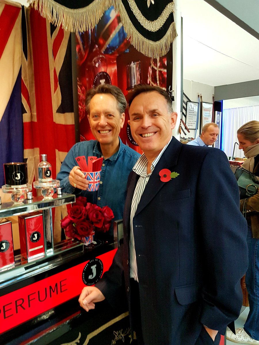 Our Andy Hudson visited the Spirit of Christmas Fair <a href="/SpiritFairs/">Spirit Fairs</a> at Olympia &amp; caught up with a few customers including the extremely talented <a href="/RichardEGrant/">Richard E. Grant</a> on the <a href="/JackPerfume/">Jack Perfume</a> stand. Richard &amp; Olivia will be on Stand A10 all weekend with their gorgeous scent #perfume #blotters