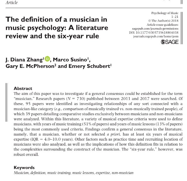 Trenton Johanis The General Agreement Of The Definition Of A Musician Is Someone Who Has Been Learning And Playing Music For Six Years I D Say I Agree Musicscience T Co 6rqtnxdgkq Trenton Johanis The General Agreement Of The Definition Of A Musician Is Someone Who Has Been Learning And Playing Music For Six Years I D Say I Agree Musicscience T Co 6rqtnxdgkq