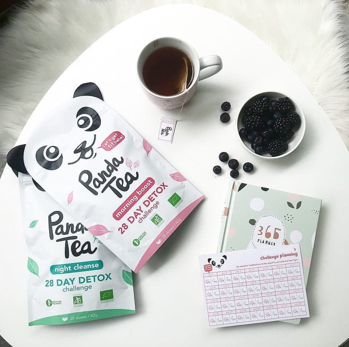 cure détox panda tea