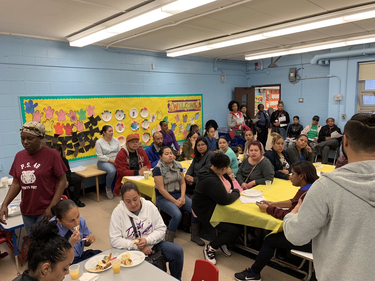 For the first time EVER Breakfast with the Principal was standing room only!!! Amazing to see how many parents are on board with our positive changes. Big things are happening here! <a href="/jdicres/">Joseph DiCrescento</a> @District8Supt @dmurphycirulli <a href="/DOEChancellor/">Chancellor Melissa Aviles-Ramos</a> <a href="/MeishaPorter/">Dr. Meisha Porter</a> <a href="/CWATSONHARRIS/">Cheryl Watson-Harris</a> <a href="/BronxFSC/">Bronx Borough Office</a>
