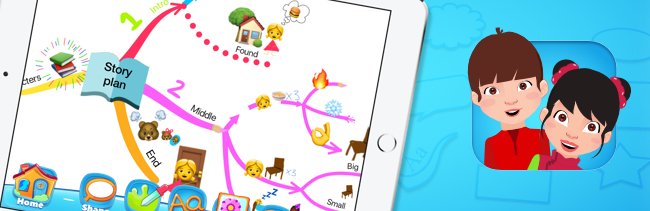 iMindMap's tweet photo. Looking for something to entertain the kids this weekend? 🤸
Download iMindMap Kids on your iPad for FREE and watch their imagination soar 🌠: https://t.co/oV63rkcbSF #iMindMapKids https://t.co/5CXvReXAkJ