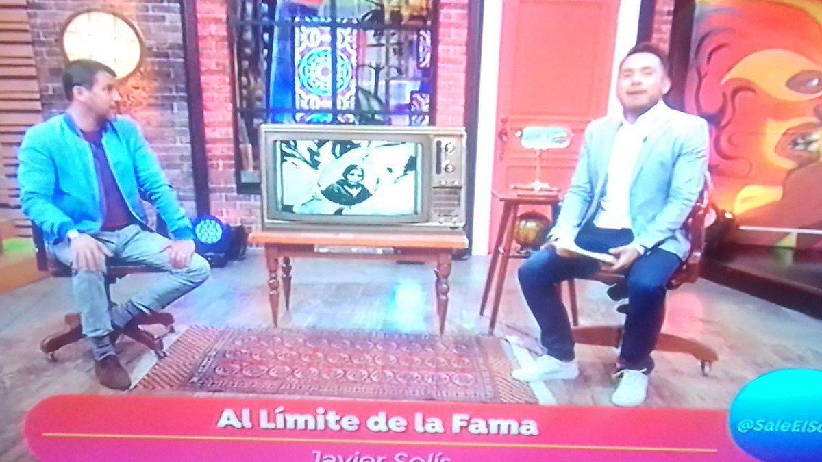 Como hoy no trabajé. Hoy si tuve el gusto de ver @saleelsoltv  en su sección  #laverdadoculta  #allimitedelafama con mi #HectorVargas04