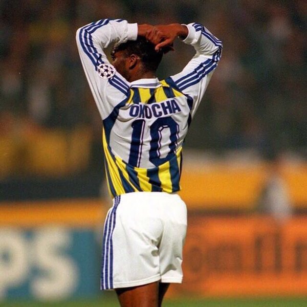 Fenerbahce's Jay-Jay Okocha, 1997.