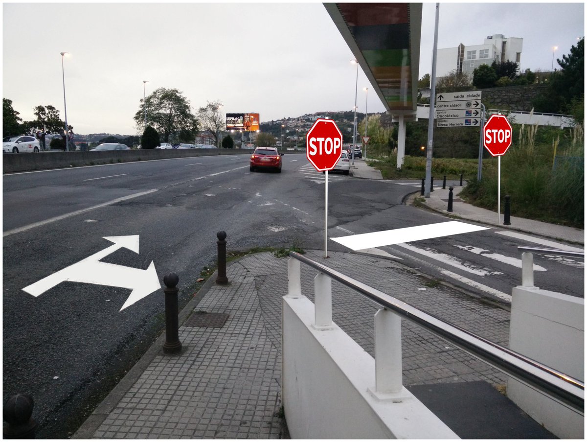 BlogBusurbano's tweet image. En tuits previos surgió el problema del acceso al desvío hacia el túnel del #MaternoInfantil (para cambio de sentido) desde la #Par275 de enfrente (Gas. Repsol):

No se ha previsto con la antelación suficiente para que estuviese reglamentariamente regulado.

#SugerenciaBusurbana: