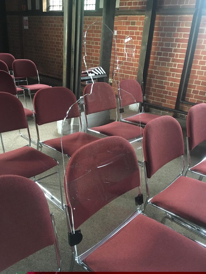 More #therebutnotthere silhouettes join the installation With grateful thanks to the Armed Forces Covenant Fund for the grant to buy them <a href="/ArmedFund/">Armed Forces Casualty Trust Fund AFCTF</a>