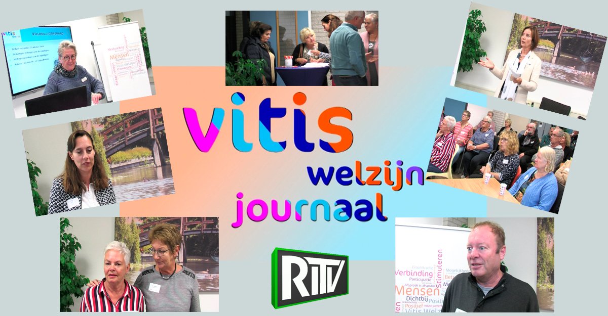 NU op RITV <a href="/ritvnl/">RITV</a>  Nieuwe vrijwilligers ontvangen tijdens een informele bijeenkomst op het hoofdk. van Vitis, informatie over de organisatie.<a href="/vitiswelzijn/">Vitis Welzijn</a>  ritv.nl/aflevering/191…