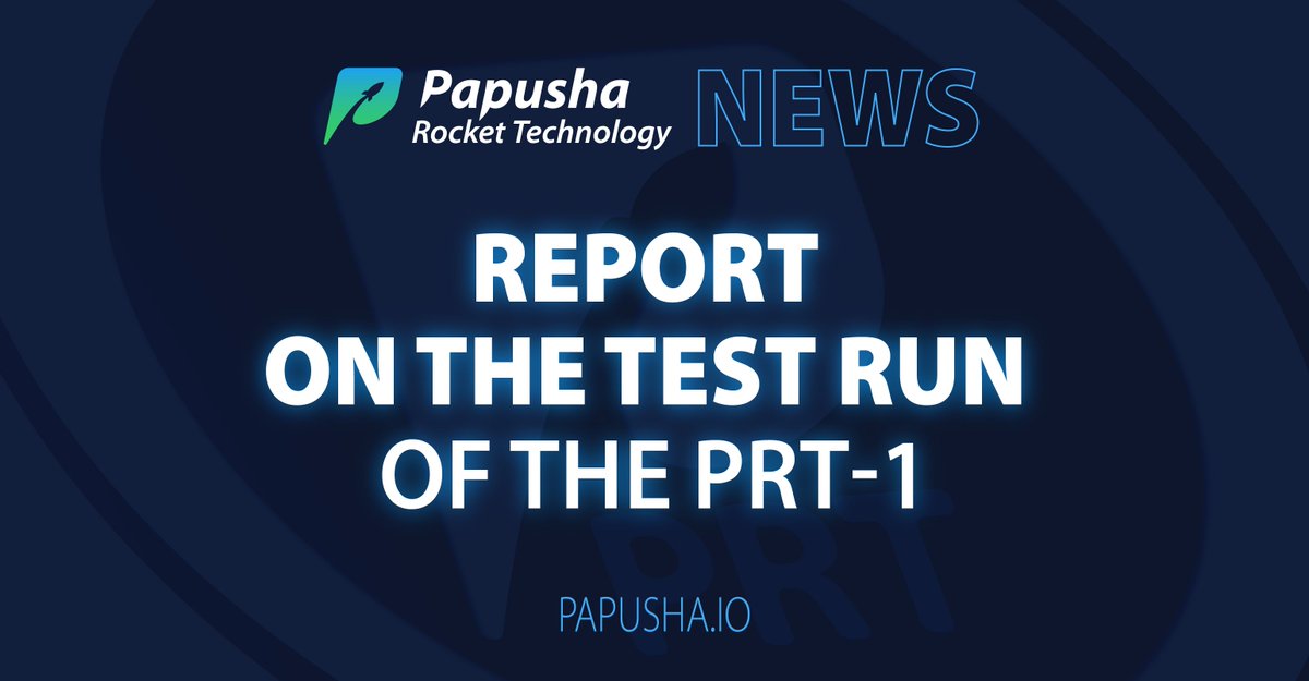 On October 26, 2018 we put PRT-1 into operation and accomplished several test runs. Check out our blog post:
steemit.com/bitcoin/@papus…
#Papusha #ICO #crypto #eth #prt