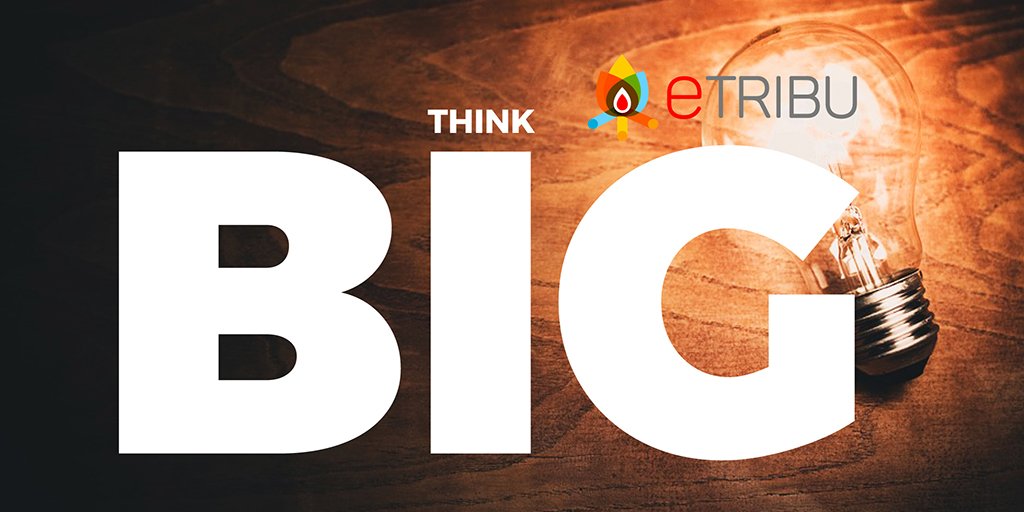 Creá una nueva realidad para vos!
Obtené más y mejores clientes.
Visitanos en etribu.com.ar y probá nuestra plataforma gratis!

#ThinkBIG #comunidad #eTRIBU #coaching