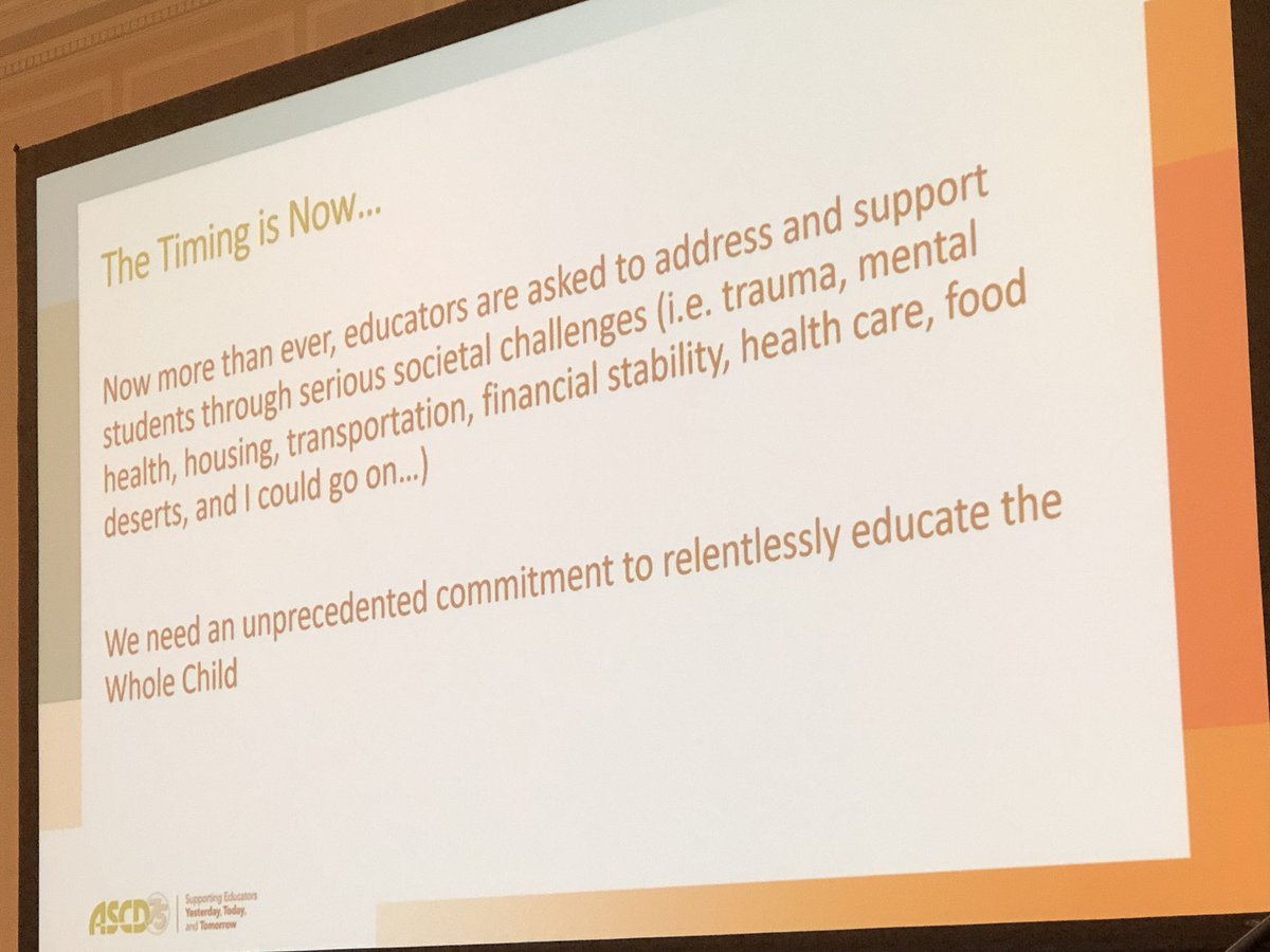 VealHeidi's tweet image. “The timing is now for every student to have access to the resources and education they need at the right moment in their education!” #ascdcel #ascdilc #leadipchat #ecechat