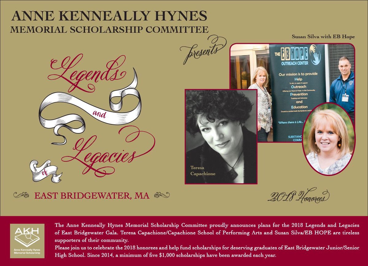 legendslegacie1's tweet image. It’s here! Join us tonight for the #LegendsandLegacies #Gala in honor of #AnneHynes #TeresaCapachione and #SusanSilva