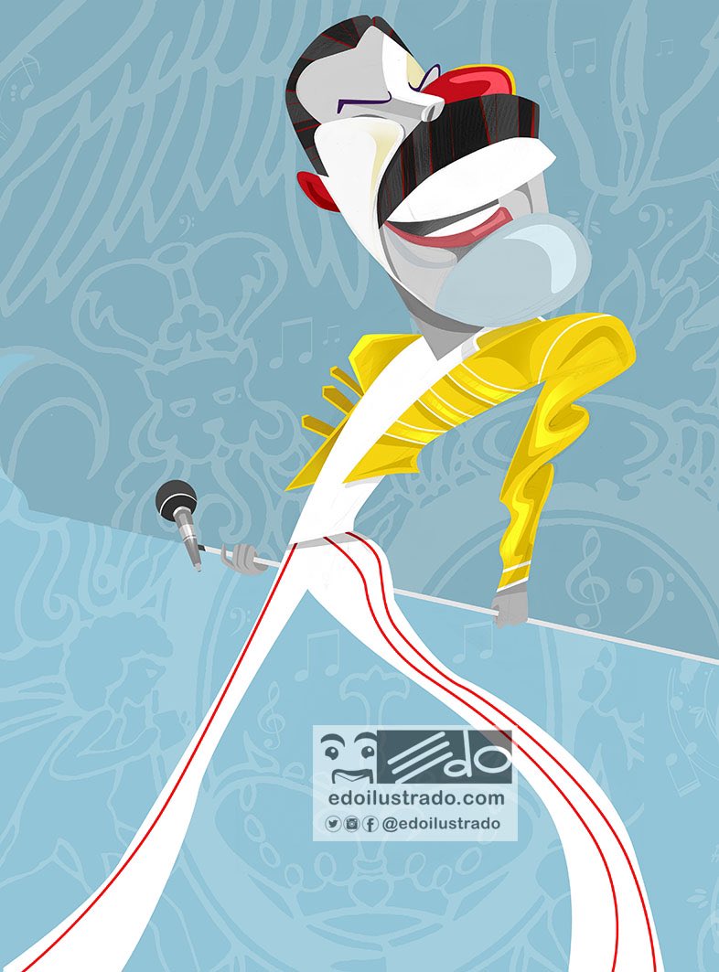 EdoSanabria's tweet photo. Hoy #BohemianRhapsody, la bio del legendario grupo #queen y su genio #freddiemercury está en carteleras. Imperdible! #anotheronebitesthedust #godsavethequeen #radiogaga #BohemianRhapsodyMovie https://t.co/nV5yHeLF2L