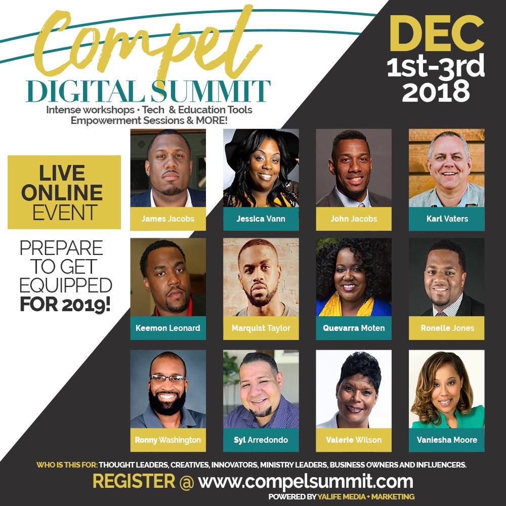 urban411ent's tweet photo. Register for this new innovative digital summit called #COMPEL. https://t.co/ItHCnpivHx. #compelsummit #tech #smallbusinesses #entrepreneur #creatives #ministryleaders #houston #seattle #losangeles #newyork #austin #sanfrancisco #creators https://t.co/yqRo67H1ot