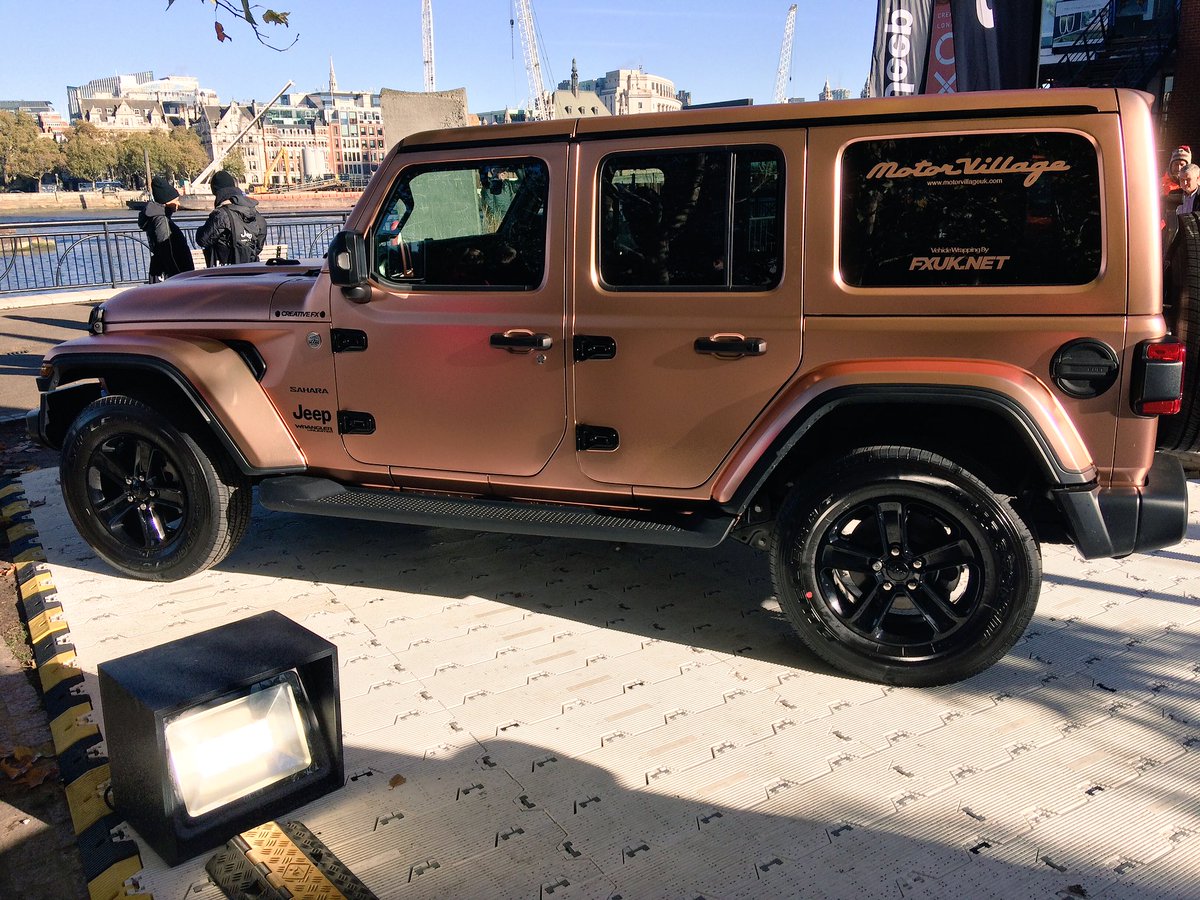 rose gold jeep wrangler