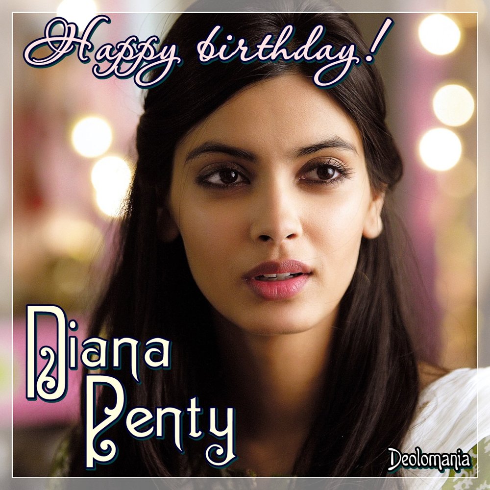 Happy birthday, wonderful Diana Penty!  