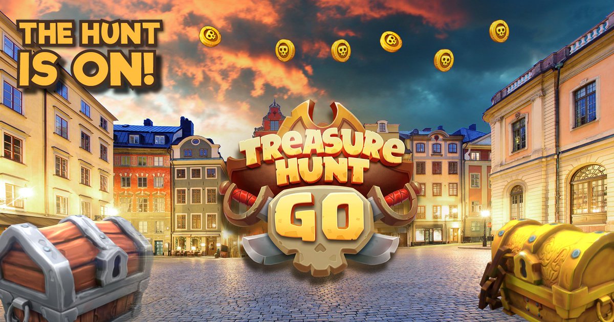 TreasureHuntGo's tweet image. Every week there's a new hunt, starting on Friday's at 15.00. There are real #cashprizes to be won and you have one week to find the legendary chest. THE HUNT IS ON! What are you waiting for?! #treasurehunting