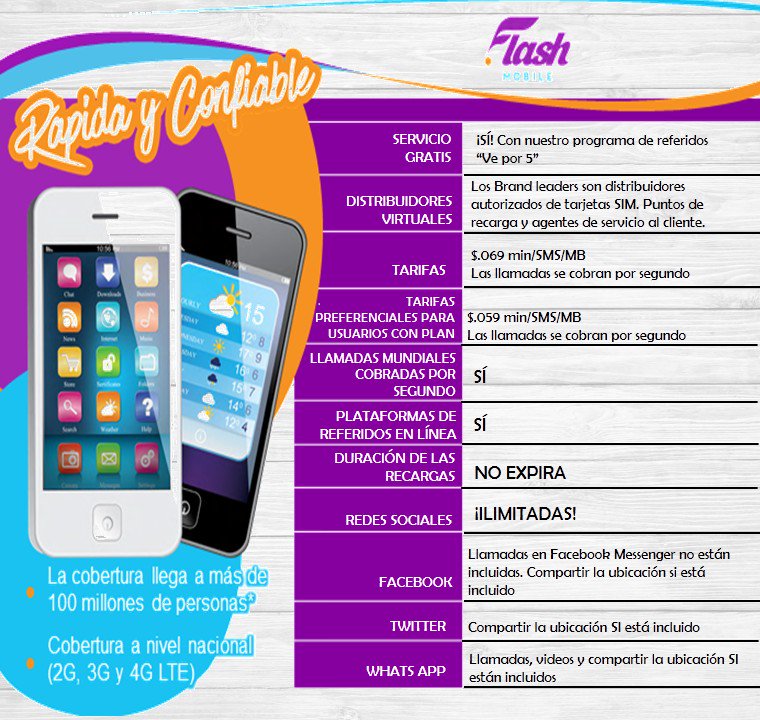 Red FlashMobile-Distribuidor tweet media