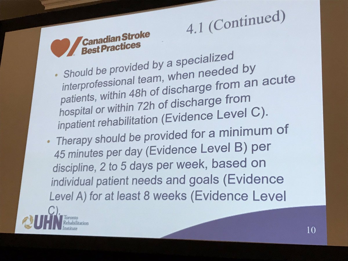 ACStrokeConf's tweet photo. Wouldn’t it be great to meet this guideline in NS - Dr Mark Bayley presents on Fast Teack outpatients #ACSC2018 https://t.co/1xv9DPsqFi