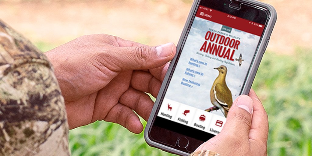 TPWDnews's tweet image. Hunters:  Make sure you have the official app of Texas hunting before heading out into the field. Free download at bit.ly/OutdoorApp

#HuntTx