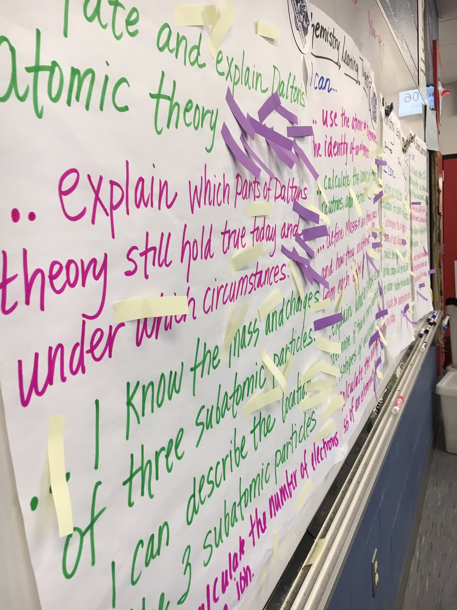 FranciScience's tweet photo. Formative Assessment happening at the ‘I can’ statement posters!  #wecandothis #testonwednesday #weworkonhalfdays #berkleydiffence #readingapprenticeship https://t.co/dkZney0i0d