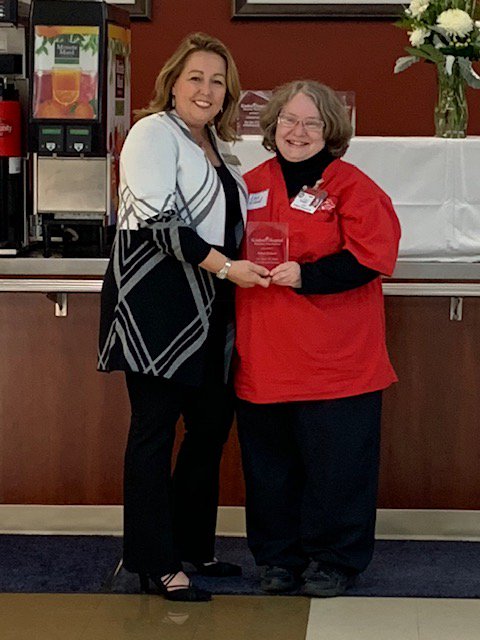 Congratulations to our own Robin Richard for her hard work and dedication in partnering with Kindred Hospital for 20 years of student clinical rotations. Robin was presented with an award at Kindred Hospitals 25 Year Anniversary Celebration! <a href="/CFISDCTE/">CFISD CTE Dept</a> <a href="/cfisdcia/">Curriculum & Instruction and Accountability</a> #CFISDSpirit