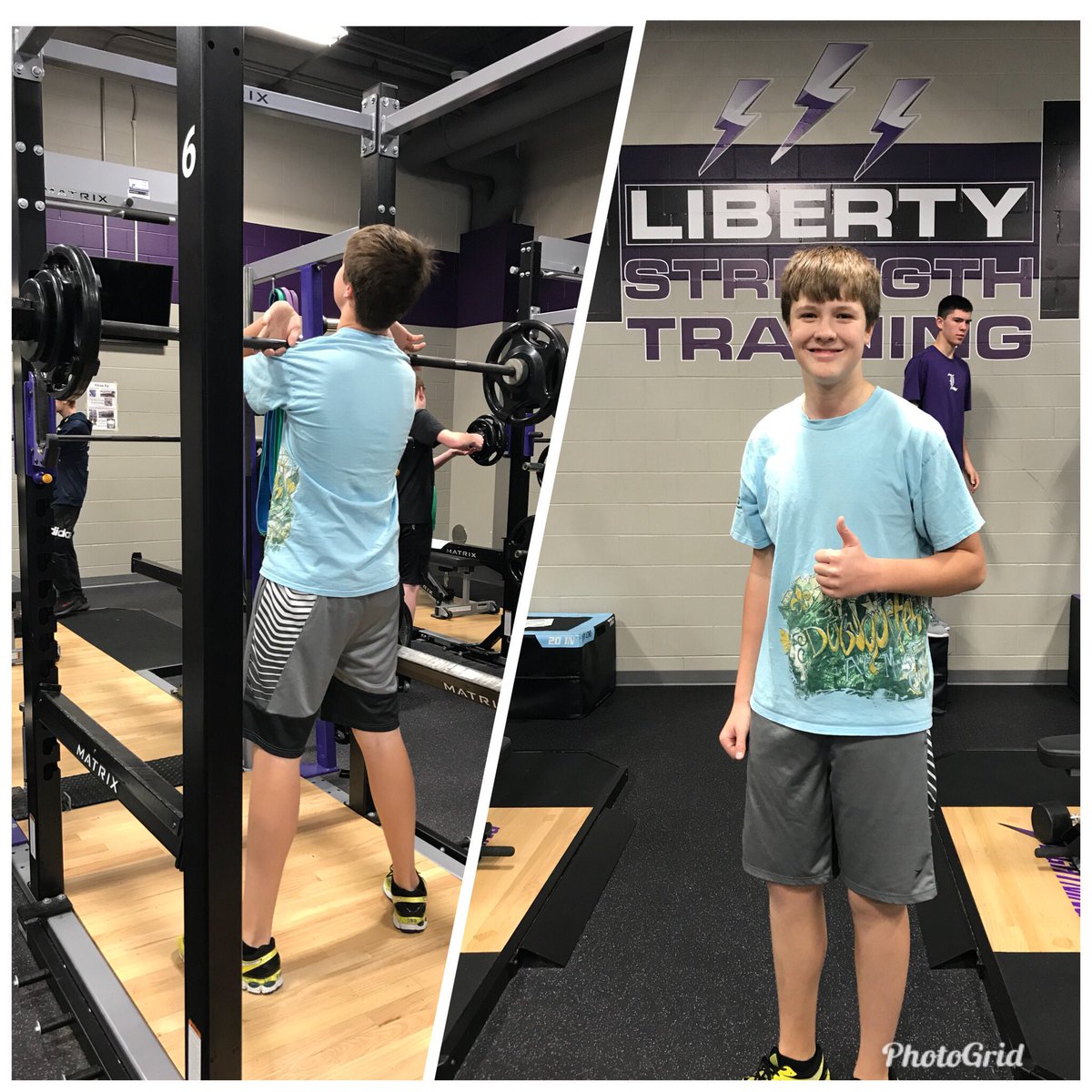 austinpink2's tweet photo. Peyton Kurtz hasn’t missed a day of “The Walking Lunge Club” since it started 2 weeks ago. His Squat max has gone up 50 pounds in that time frame‼️‼️ #HardWorkMakesTheDreamWork #BoltNation https://t.co/H4o7BE3BSt