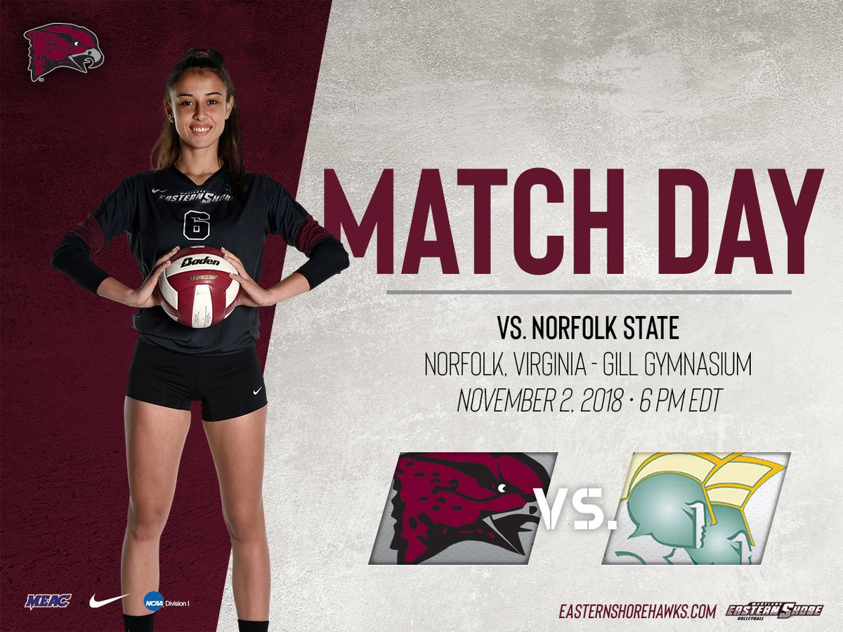 The Hawks travel south to Norfolk to take on the Spartans. #OurShoreOurTeam