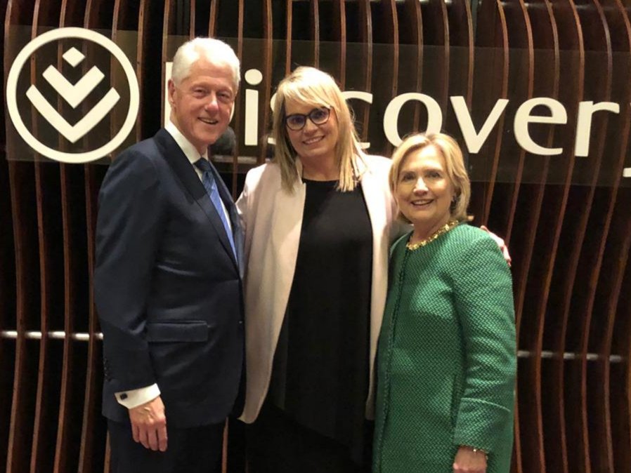 ZeldalaGrangeSA's tweet photo. I've been very honoured to know the Clintons for 21 years. I have been exceptionally privileged to have lived and served in a time of great leadership during the mid90s-2000s. I will always honour them. @BillClinton @HillaryClinton #DLS2018 #DLS18 https://t.co/kBfBY4fRpf