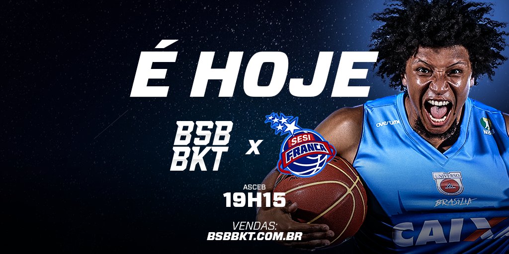 bsbbkt's tweet photo. Hoje é dia de reviver uma rivalidade histórica! #VemPraQuadra: https://t.co/A4WMZExfbQ 👽🏀

Lembrando que teremos uma #NoiteMexicana na #Asceb. Nossa bilheteria estará aberta a partir das 17:00. 🇲🇽🌶

#BrasíliaBasquete #CaixaEsportes #CaixaEsportesBSB #UniversoCaixa https://t.co/6tmlRvsdjD