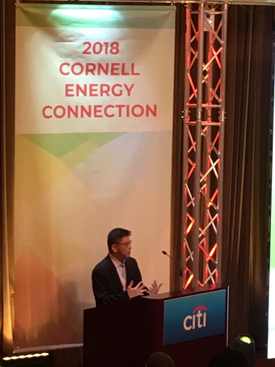 CornellSGE's tweet photo. Cornell Energy Connection has started with remarks from Mike Shimazu @NYSERDA - Advancing energy solutions in NY isn’t going to be enough need to think bigger. #CornellMBA @ https://t.co/1pe958ndvV
