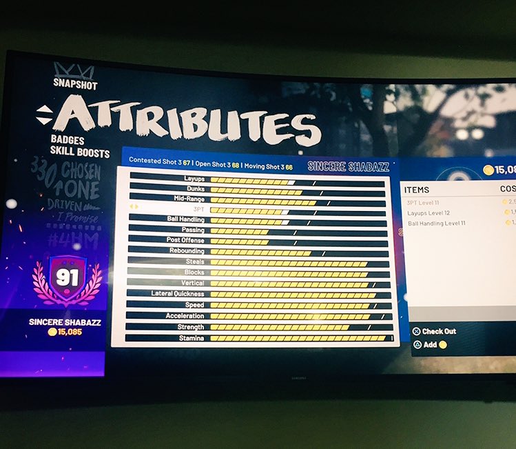 Wr_NND_Sincere's tweet image. Wow 2k did not let me hit 92 today. But I’m still going to lockdown 🔒 #2k19 #2k19proam #2KCommunity #2kdraftme #2Kleague #2kdraftme