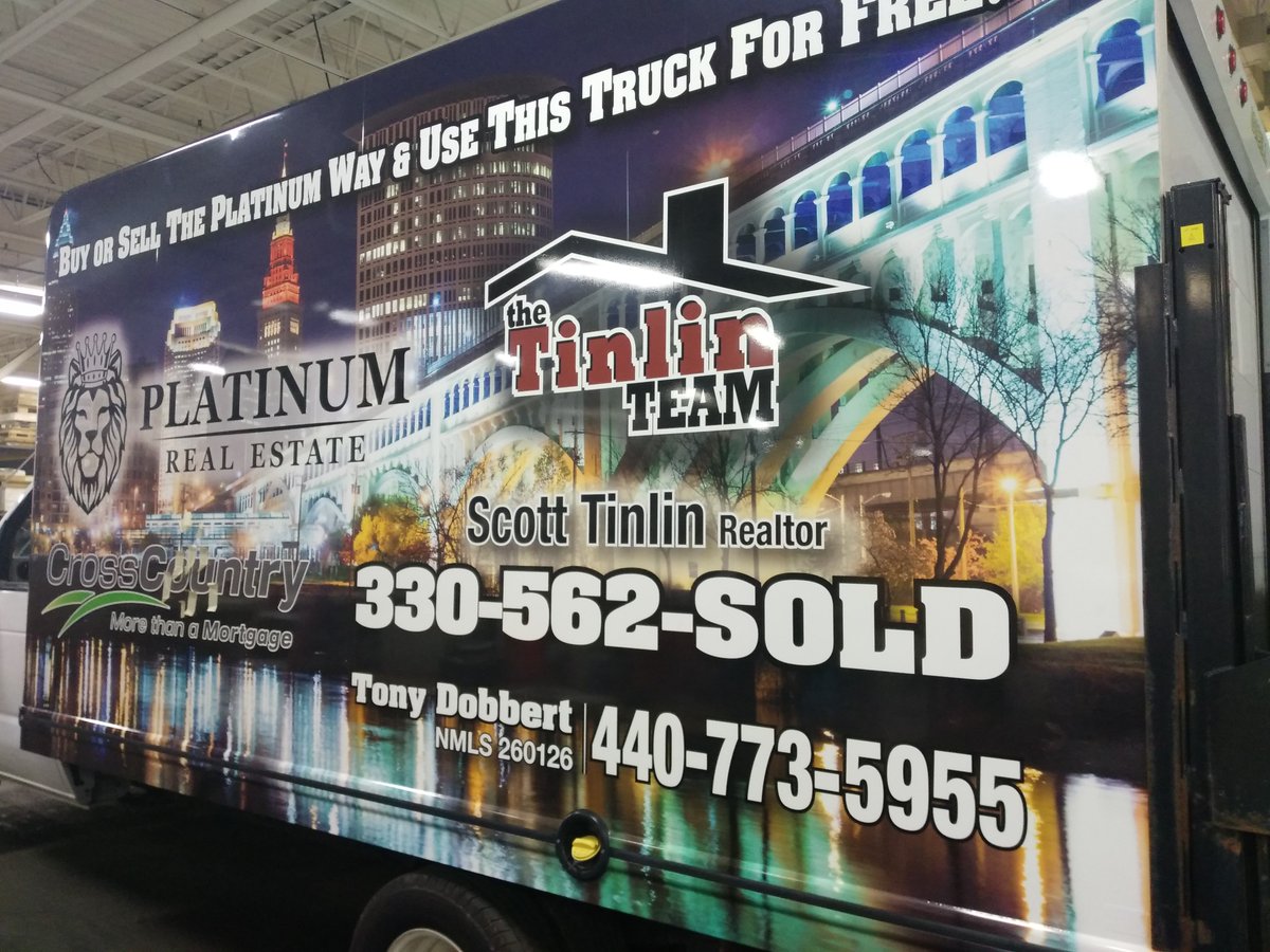 Installing vehicle graphics for <a href="/TeamTinlin/">The Tinlin Team with Platinum Real Estate</a>

#printing #printshop #printingservice #graphics #wraps #vehiclegraphics #decals #logo #realestate #mortgage #buy #sell <a href="/crosscountrymtg/">CrossCountry Mortgage, LLC</a> #cleveland #lakeerie